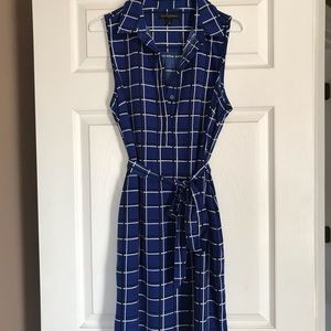 Color Block Sleeveless Dress